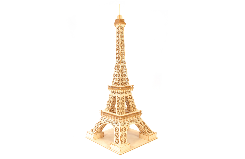 Eiffel Tower | Ki-Gu-Mi | FSC™ certified 3D Wooden Puzzle